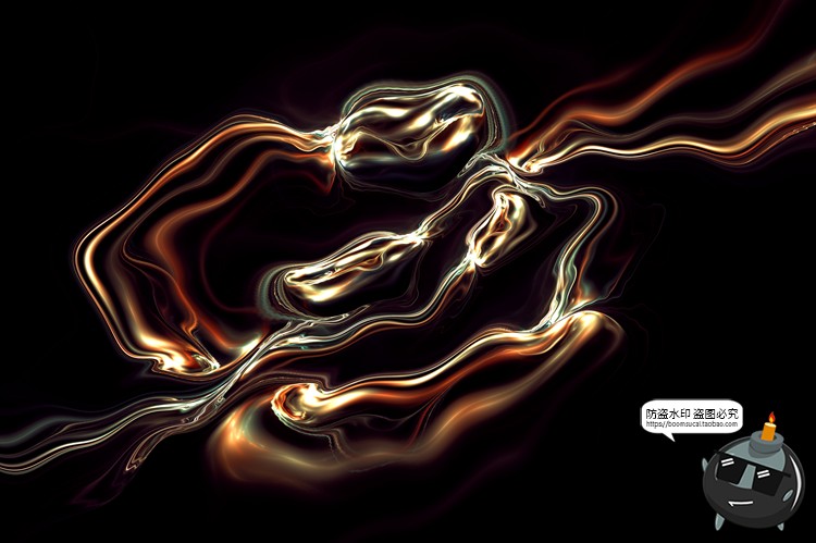 图片[6]-科幻液态抽象液体流体变异扭曲异形光效背景底纹纹理JPG图片素材-设计猿