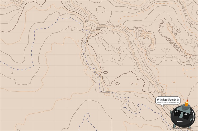 图片[8]-抽象地理地形山脉图案等高线背景底纹纹理AI矢量PNG免抠装饰素材-设计猿