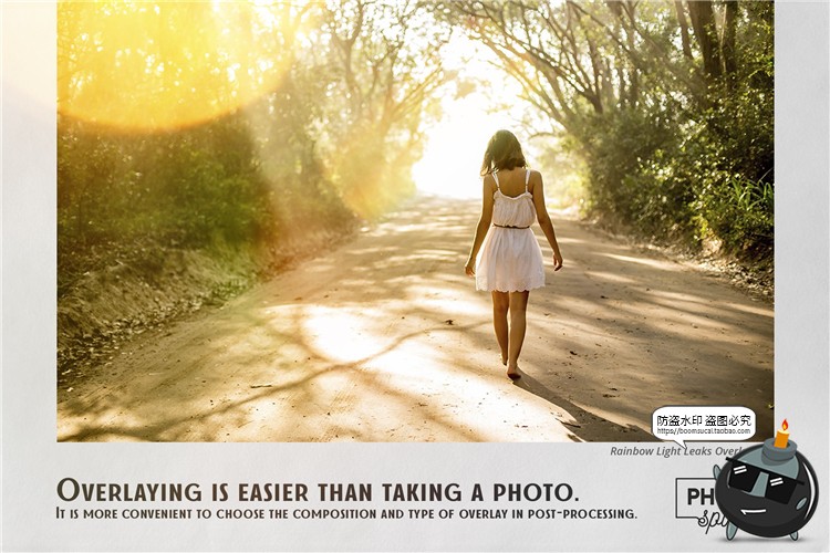 图片[3]-优雅文艺彩虹色光晕梦幻光斑光效阳光JPG图片叠加后期合成PS素材-设计猿