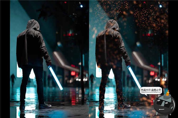 图片[10]-火焰火花火光燃烧火海效果黑底高清JPG图片后期合成叠加PS素材-设计猿