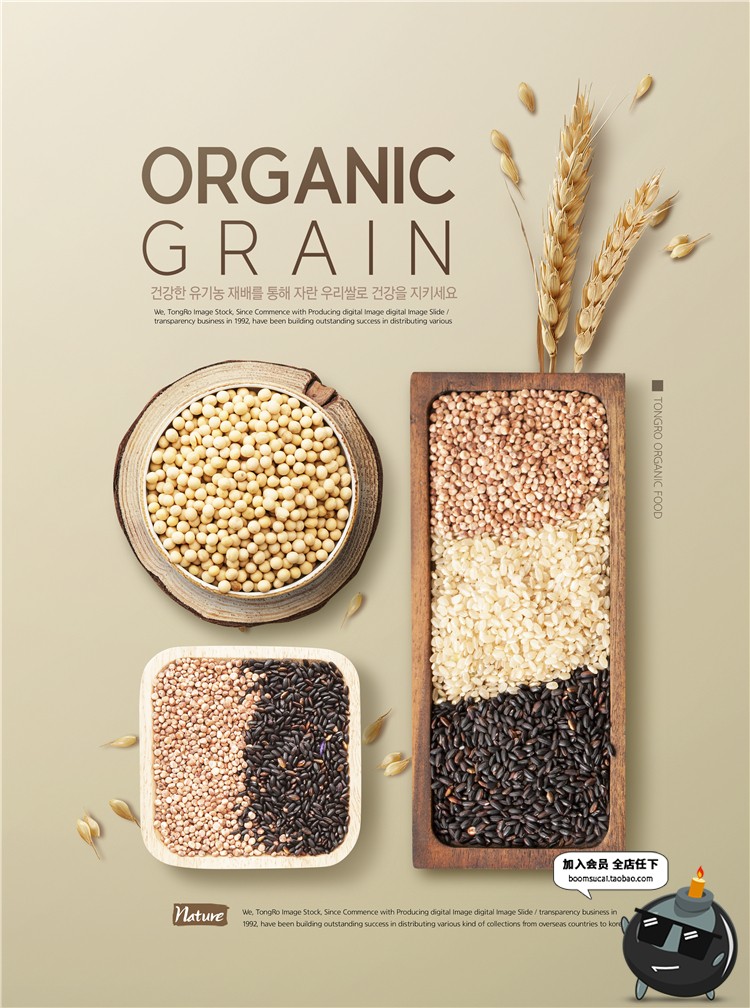 图片[12]-韩式餐饮美食水果蔬菜厨房健康绿色餐厅墙画海报PSD模板PS素材-设计猿