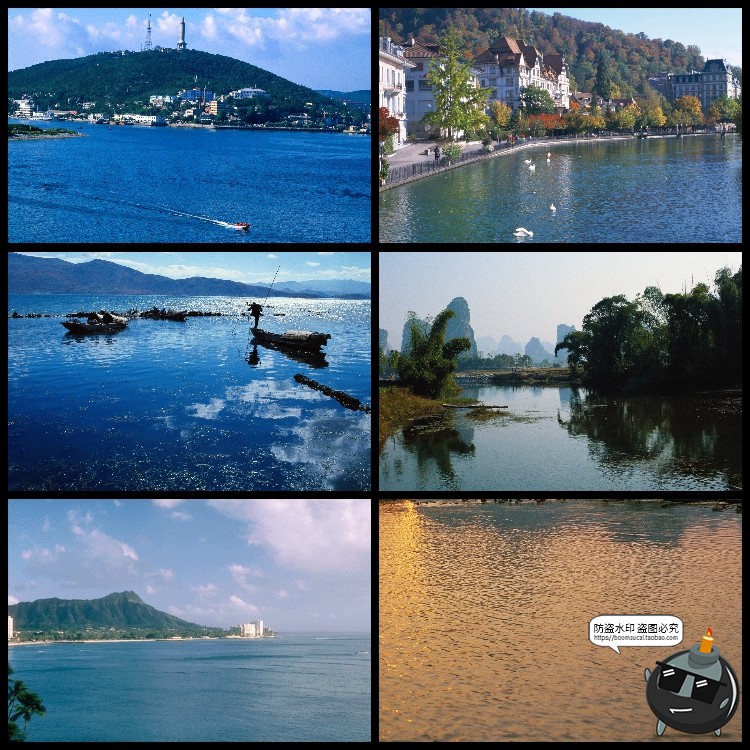 图片[7]-水面湖面湖水小溪水海水公园湖泊水池塘JPG图片PS后期合成PS素材-设计猿