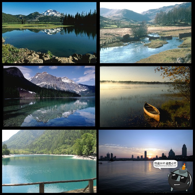 图片[9]-水面湖面湖水小溪水海水公园湖泊水池塘JPG图片PS后期合成PS素材-设计猿