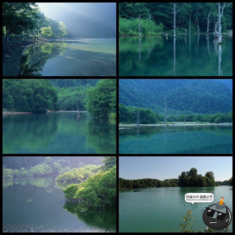 图片[11]-水面湖面湖水小溪水海水公园湖泊水池塘JPG图片PS后期合成PS素材-设计猿