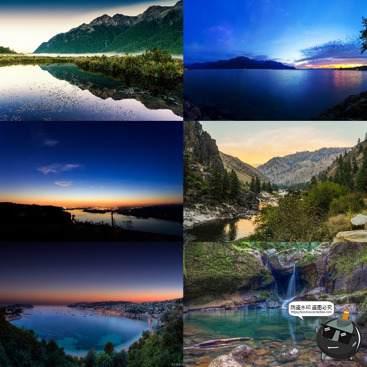 图片[15]-河流湖泊水面风景山川瀑布场景景观背景JPG图片PS后期合成素材-设计猿