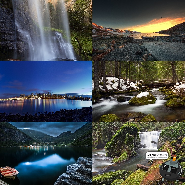 图片[20]-河流湖泊水面风景山川瀑布场景景观背景JPG图片PS后期合成素材-设计猿