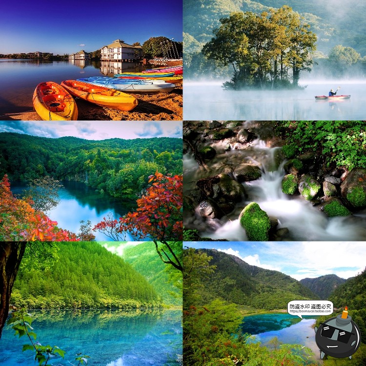 图片[21]-河流湖泊水面风景山川瀑布场景景观背景JPG图片PS后期合成素材-设计猿