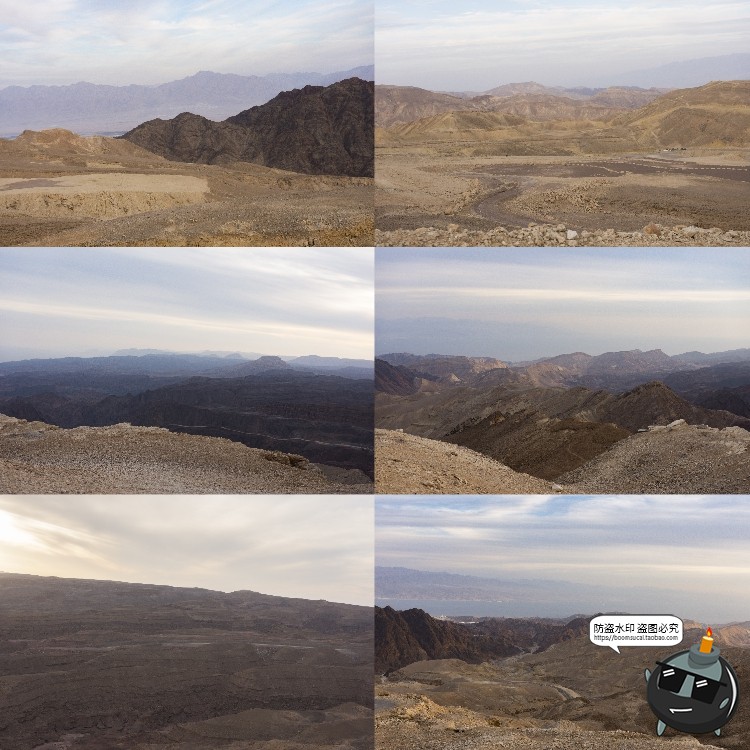 图片[7]-荒漠岩石沙漠山脉荒凉赤戈壁滩景观场景背景后期合成JPG图片素材-设计猿