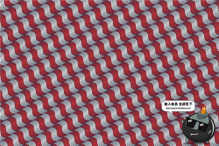 图片[6]-和风日式海浪波浪花纹底纹产品包装无缝图案背景印刷AI矢量素材-设计猿