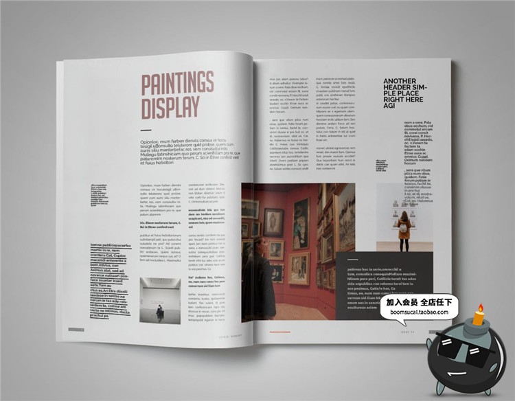 图片[11]-15页时尚杂志画册书刊品牌手册宣传册杂志图文排版AI矢量模板素材-设计猿