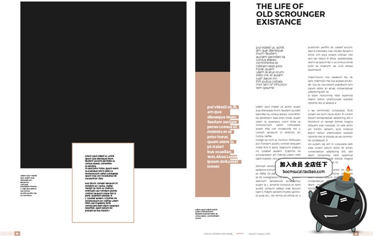 图片[7]-15页社会科学地理杂志宣传册画册图文排版文案布局AI矢量模板素材-设计猿