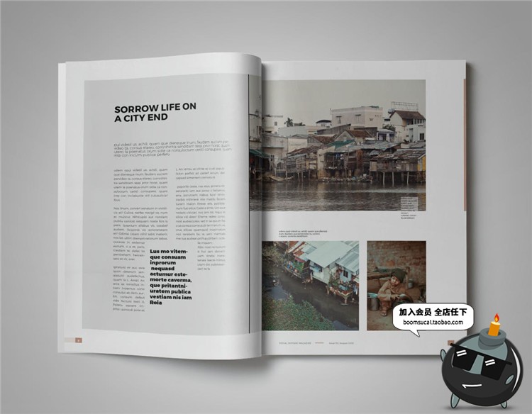 图片[15]-15页社会科学地理杂志宣传册画册图文排版文案布局AI矢量模板素材-设计猿