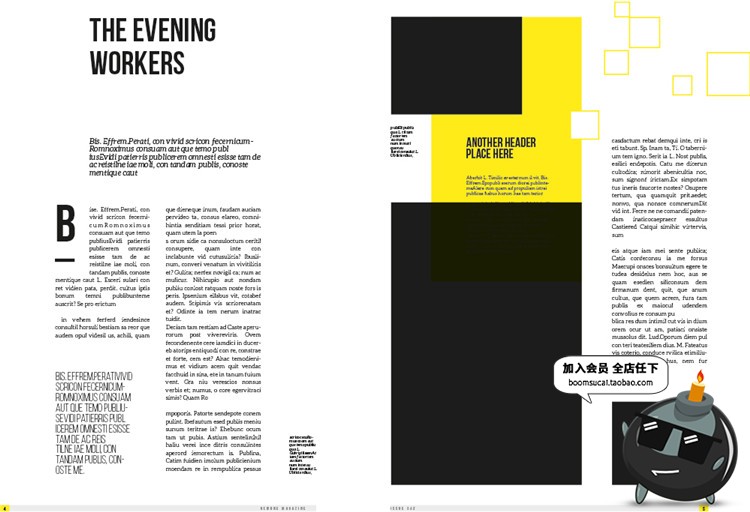 图片[2]-15页房地产楼书杂志画册宣传册产品品牌手册图文排版AI矢量模板-设计猿