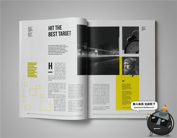 图片[9]-15页房地产楼书杂志画册宣传册产品品牌手册图文排版AI矢量模板-设计猿