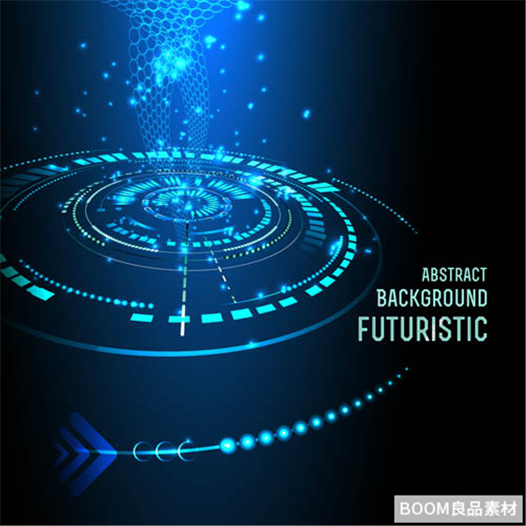 图片[26]-未来高科技科幻炫丽光效转盘眼背景素材元素图片AI矢量设计素材-设计猿