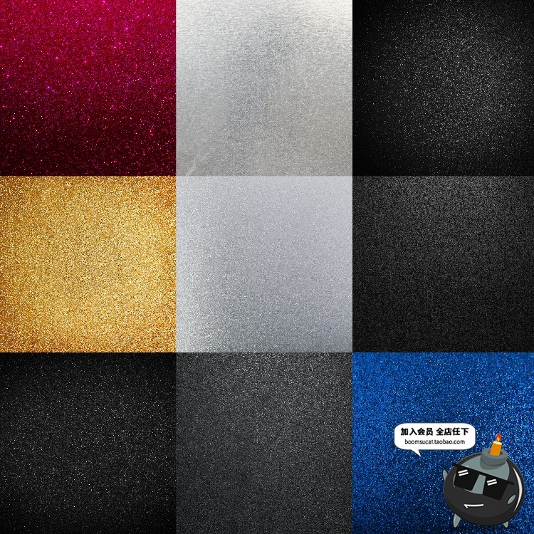 图片[4]-高清晰金属质感磨砂拉丝蓝黑金银彩背景JPG贴图片材质PS叠加素材-设计猿