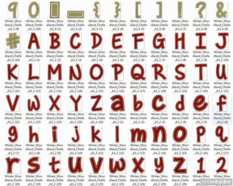 图片[5]-唯美元素松树狐狸围巾与手套纽扣等欧美剪贴印刷PNG素材设计免抠-设计猿