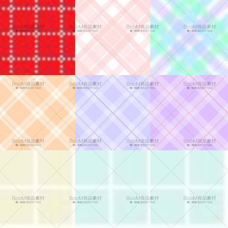 图片[6]-可爱淡彩花纹底纹网店装修平铺背景拼接填充图案图片设计JPG素材-设计猿