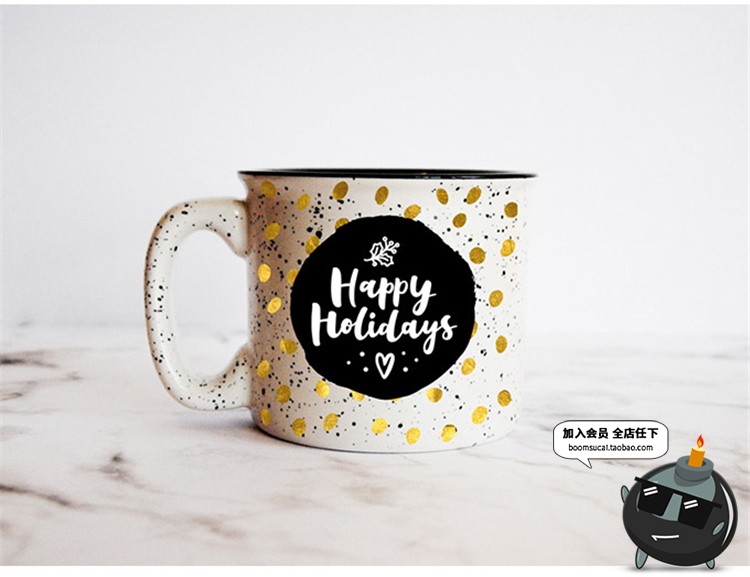 图片[5]-手写圣诞节卡片贺卡文字时尚金闪装饰元素PSD模板AI矢量PS素材-设计猿