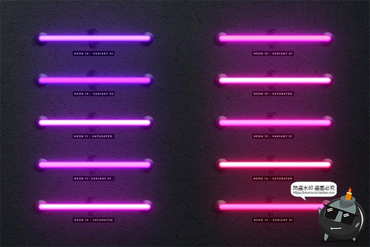 图片[12]-炫酷霓虹灯背景机械赛博朋克风格场景效果ASL样式PNG后期合成素材-设计猿