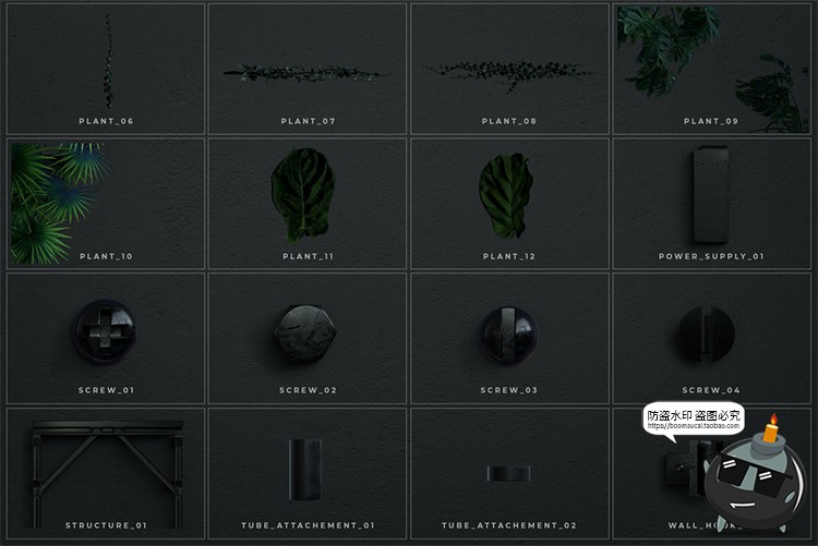 图片[25]-炫酷霓虹灯背景机械赛博朋克风格场景效果ASL样式PNG后期合成素材-设计猿