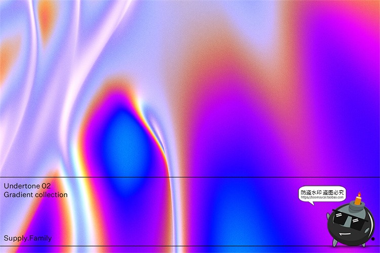 图片[5]-炫彩镭射液态时尚科幻未来抽象流体渐变视觉海报背景JPG图片素材-设计猿