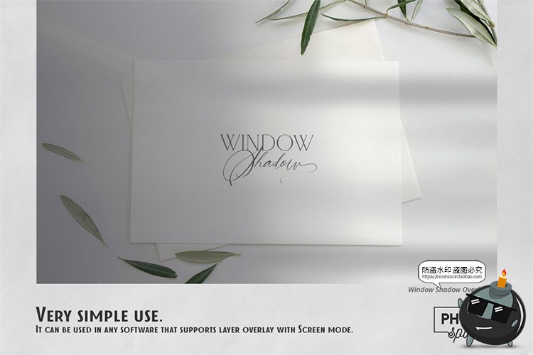 图片[4]-窗户阴影关照遮挡缝隙文艺特效效果照片JPG图片叠层后期合成素材-设计猿