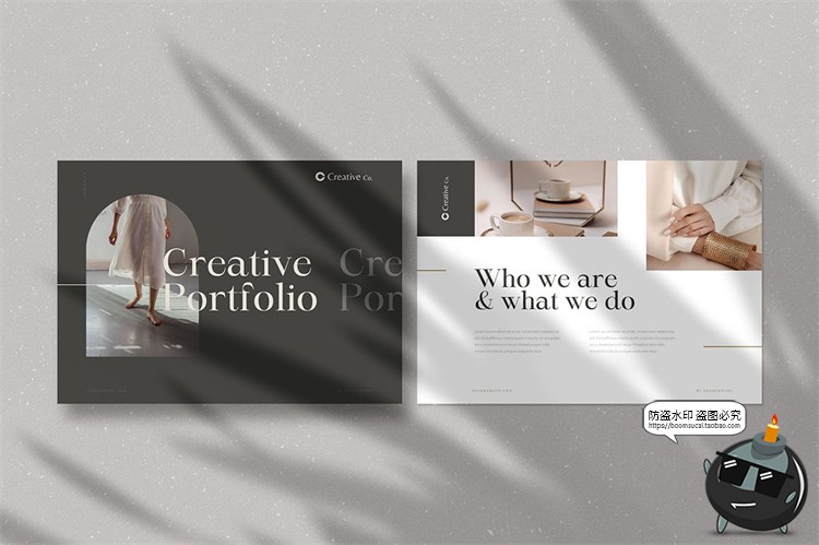 图片[4]-时尚简约品牌手册画册排版宣传册杂志模板AI矢量CMYK可印刷素材-设计猿