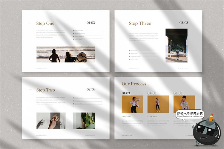 图片[11]-时尚简约品牌手册画册排版宣传册杂志模板AI矢量CMYK可印刷素材-设计猿