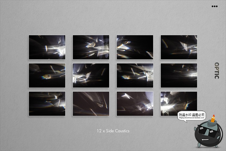 图片[9]-绚丽微光炫光彩虹棱镜光斑照片叠加背景JPG叠层图片后期合成素材-设计猿