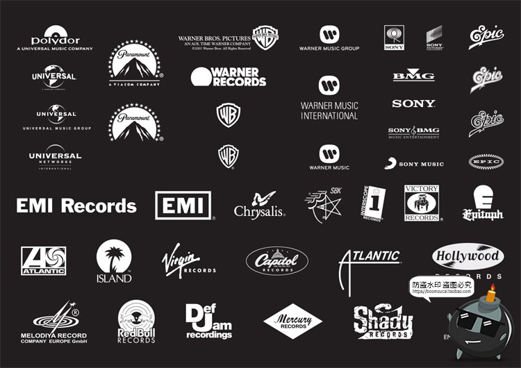 图片[3]-电影视频影视CD录音HD标志4K高清图标等级装饰元素AI矢量标志素材-设计猿