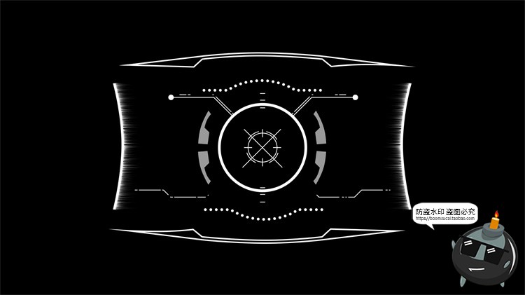 图片[10]-科幻未来赛博朋克HUD屏幕仪表盘数据图表分析UI界面PSD模板PS素材-设计猿