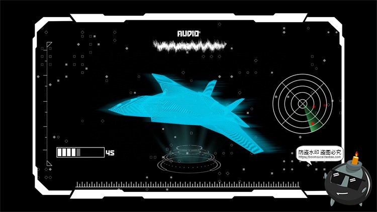 图片[12]-科幻未来赛博朋克HUD屏幕仪表盘数据图表分析UI界面PSD模板PS素材-设计猿