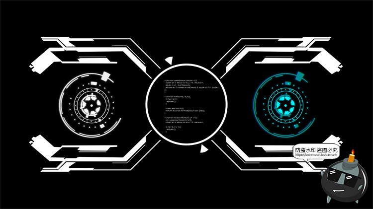 图片[21]-科幻未来赛博朋克HUD屏幕仪表盘数据图表分析UI界面PSD模板PS素材-设计猿