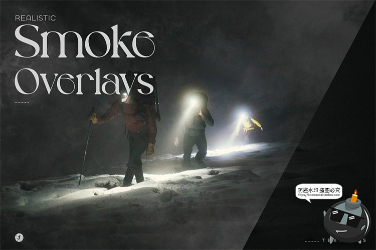 图片[1]-复古做旧烟雾灰尘雾化梦幻特效背景底纹JPG黑底图片后期合成素材-设计猿