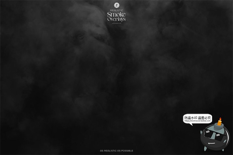 图片[4]-复古做旧烟雾灰尘雾化梦幻特效背景底纹JPG黑底图片后期合成素材-设计猿