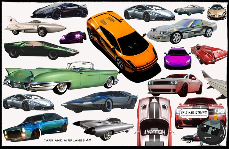 图片[13]-复古赛博朋克未来机能拼贴艺术人物酸性图形元素剪贴画PNG素材-设计猿