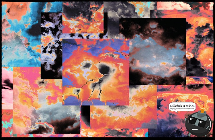 图片[16]-复古赛博朋克未来机能拼贴艺术人物酸性图形元素剪贴画PNG素材-设计猿