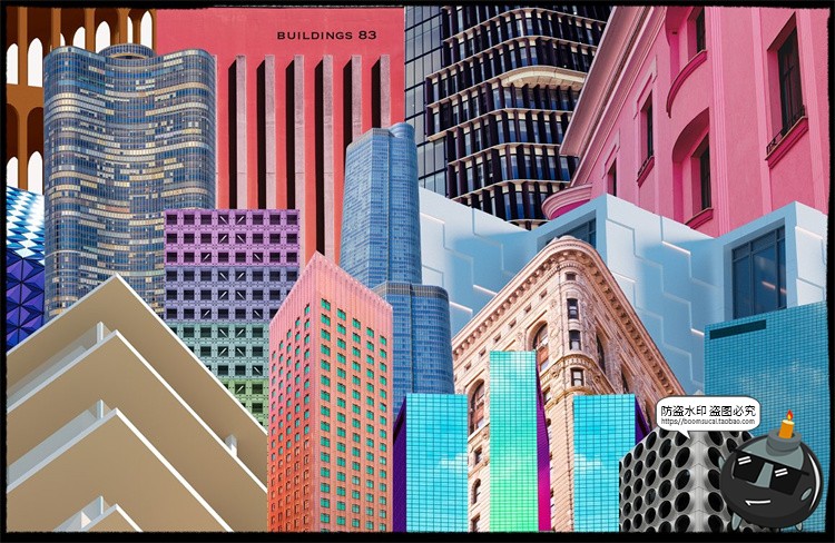 图片[21]-复古赛博朋克未来机能拼贴艺术人物酸性图形元素剪贴画PNG素材-设计猿