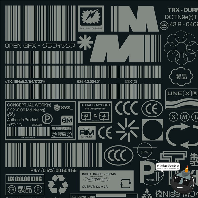 图片[6]-赛博朋克工业风格标签图标标志AI矢量PNG免抠SVG格式装饰元素素材-设计猿
