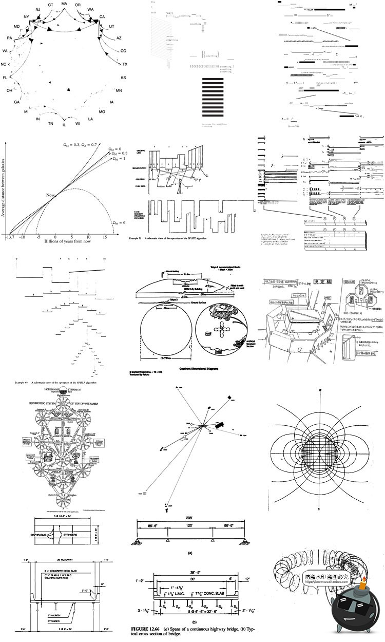 图片[4]-复古手写科技科幻涂鸦公式草稿纸图形装饰PNG免抠元素背景素材-设计猿