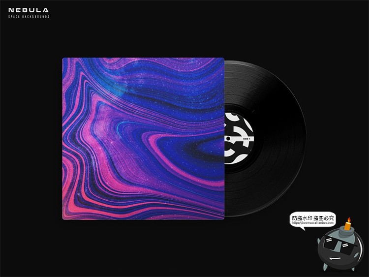 图片[4]-科幻流体星云数码照片抽象艺术扭曲宇宙装饰背景底纹JPG图片素材-设计猿