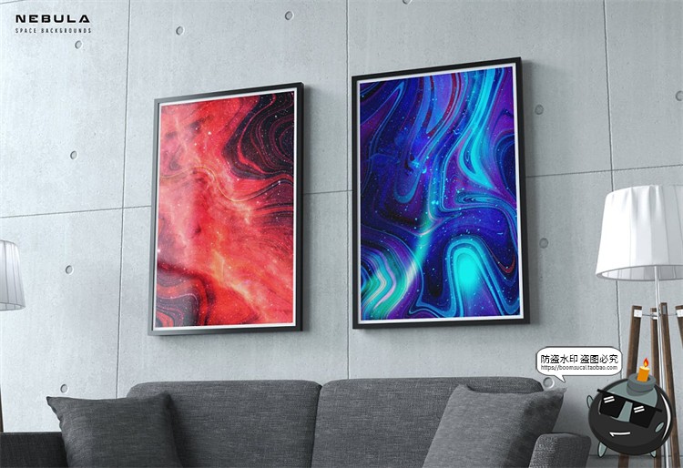 图片[6]-科幻流体星云数码照片抽象艺术扭曲宇宙装饰背景底纹JPG图片素材-设计猿