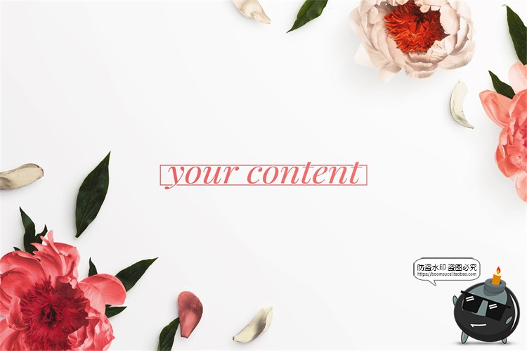 图片[19]-鲜花专题牡丹花卉芍药花艺花店植物花瓣PNG免抠源文件PSD模板素材-设计猿