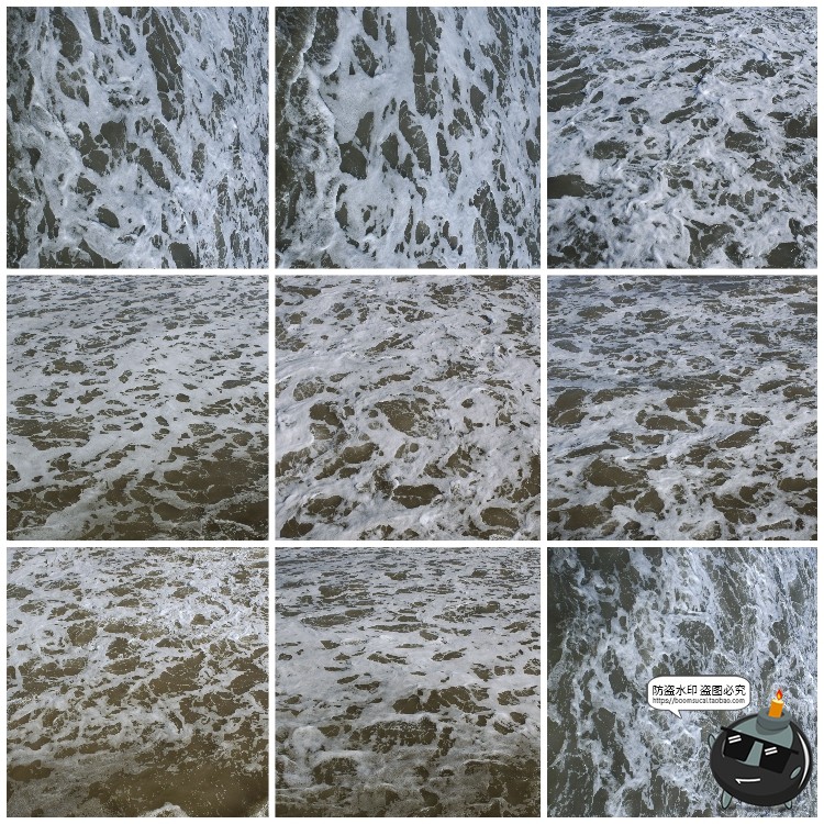 图片[7]-水面海面湖面水纹浪花纹理效果后期合成波纹泡沫景观JPG图片素材-设计猿