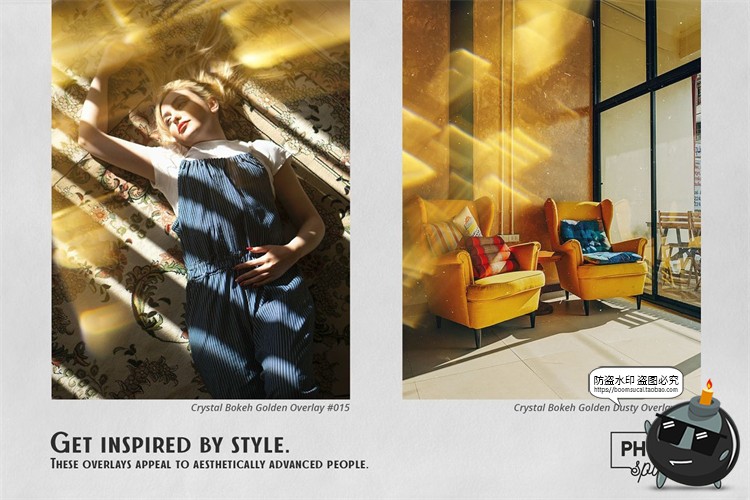 图片[7]-水晶散景散光光晕折射光斑效果照片叠加层后期合成JPG图片素材-设计猿
