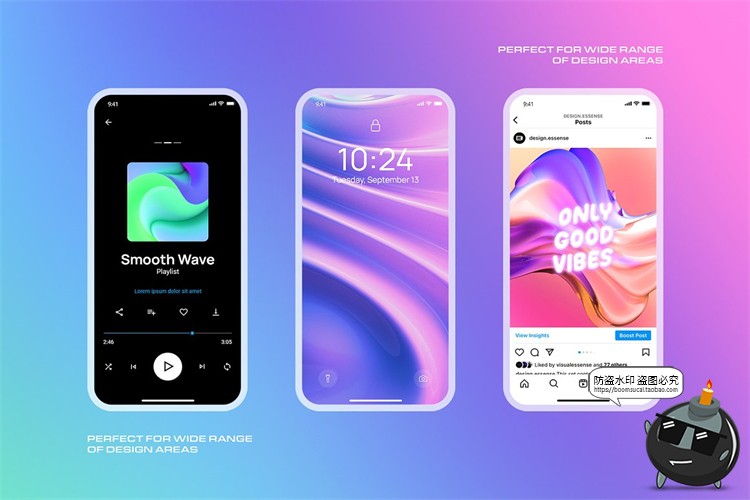 图片[8]-立体3D扭曲渐变抽象艺术几何主视觉图形海报背景PNG免抠图片素材-设计猿