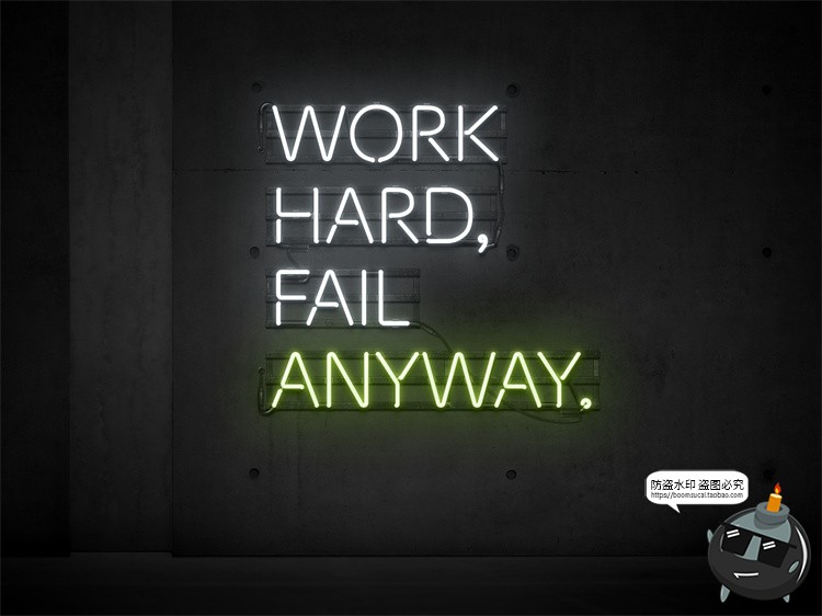 图片[23]-霓虹灯专题灯管配件建筑框架发光字特效PSD模板ASL样式字体素材-设计猿