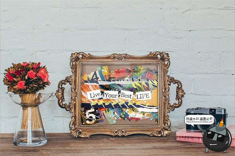 图片[10]-杂志风彩色碎纸张拼贴手帐剪切画剪贴画背景底纹装饰PNG免抠素材-设计猿