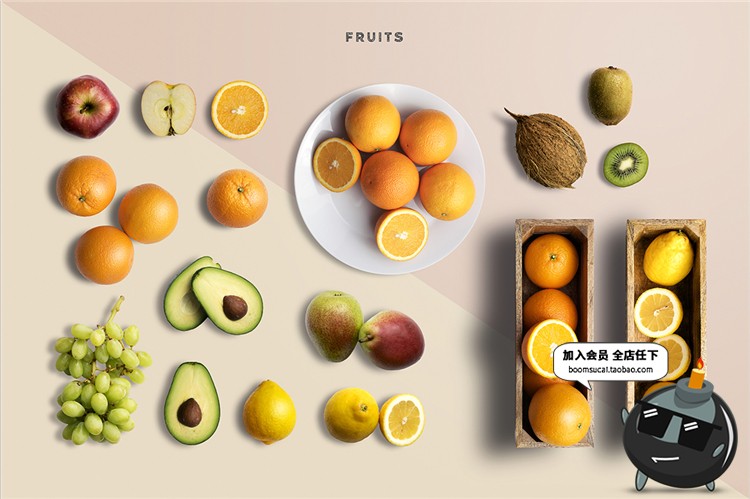 图片[3]-西餐厅食材面包店烘焙餐具美食场景元素装饰海报PSD模板素材-设计猿